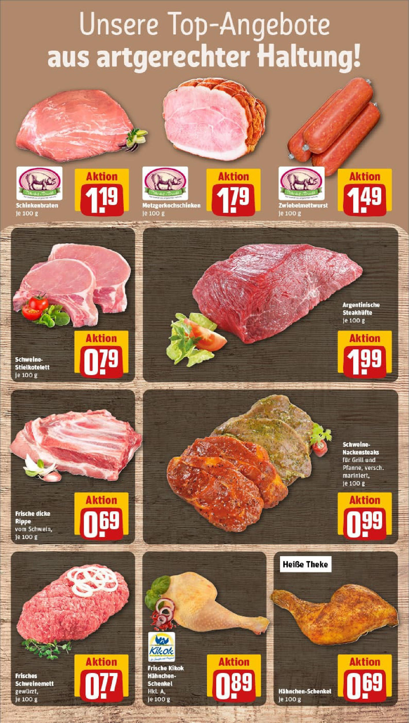 REWE Prospekt ab 14.09.2025 zum Blättern » Angebote | Seite: 8 | Produkte: Nackensteaks, Grill, Hahnchen, Hahnchenschenkel