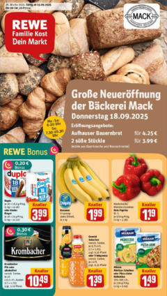 Rewe prospekt Spraitbach	 ab 14.09.2025 gültig