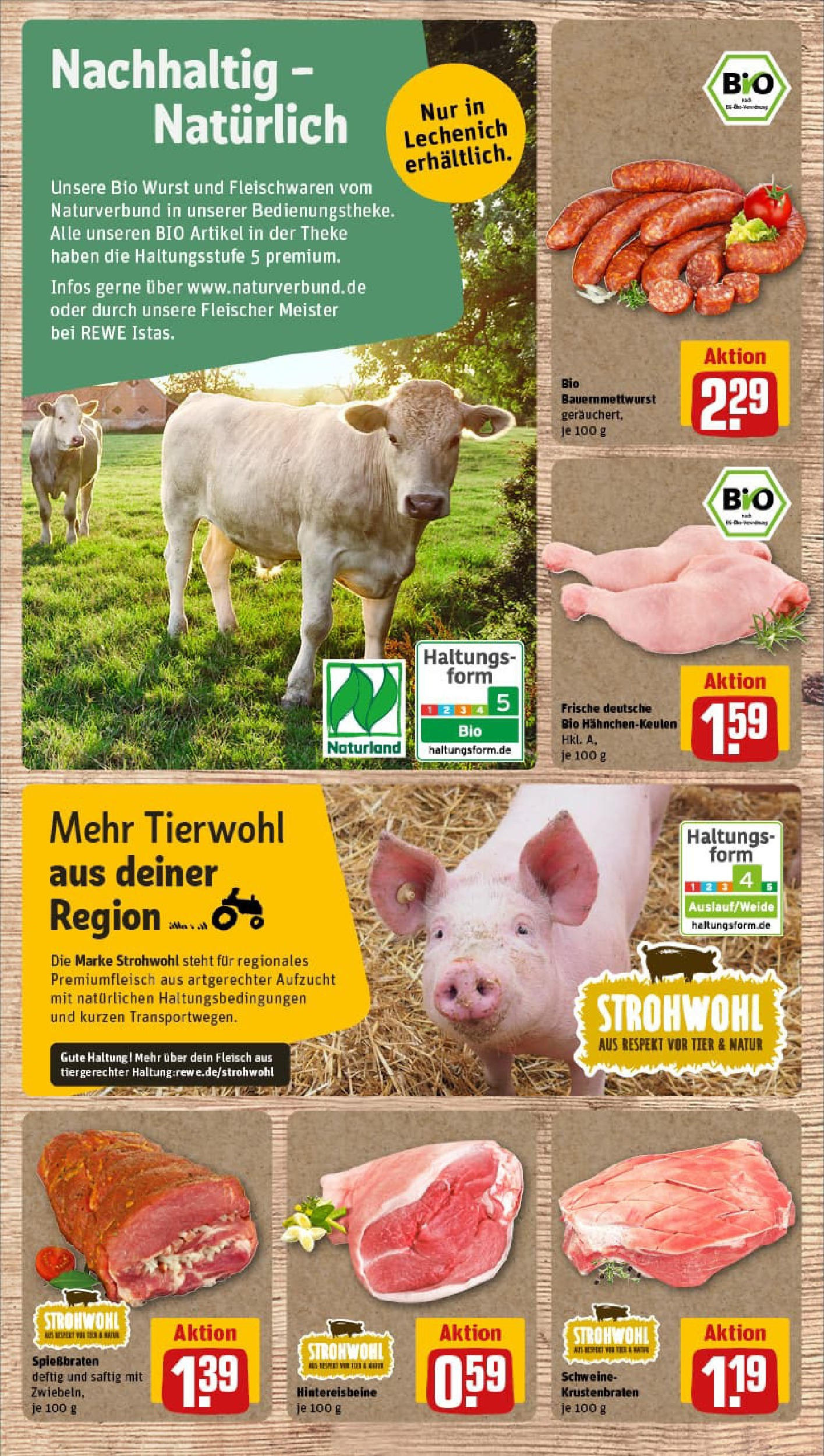 REWE Prospekt ab 14.09.2025 zum Blättern » Angebote | Seite: 27 | Produkte: Theke, Krustenbraten, Wurst, Fleisch