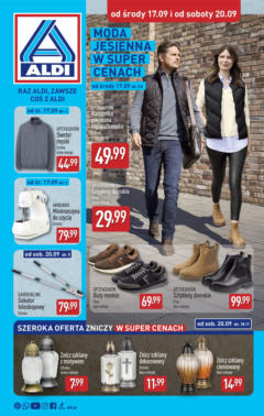 Pogląd oferty "Aldi Gazetka - Hity od Środy i od Soboty" - ważna od 17.09.2025