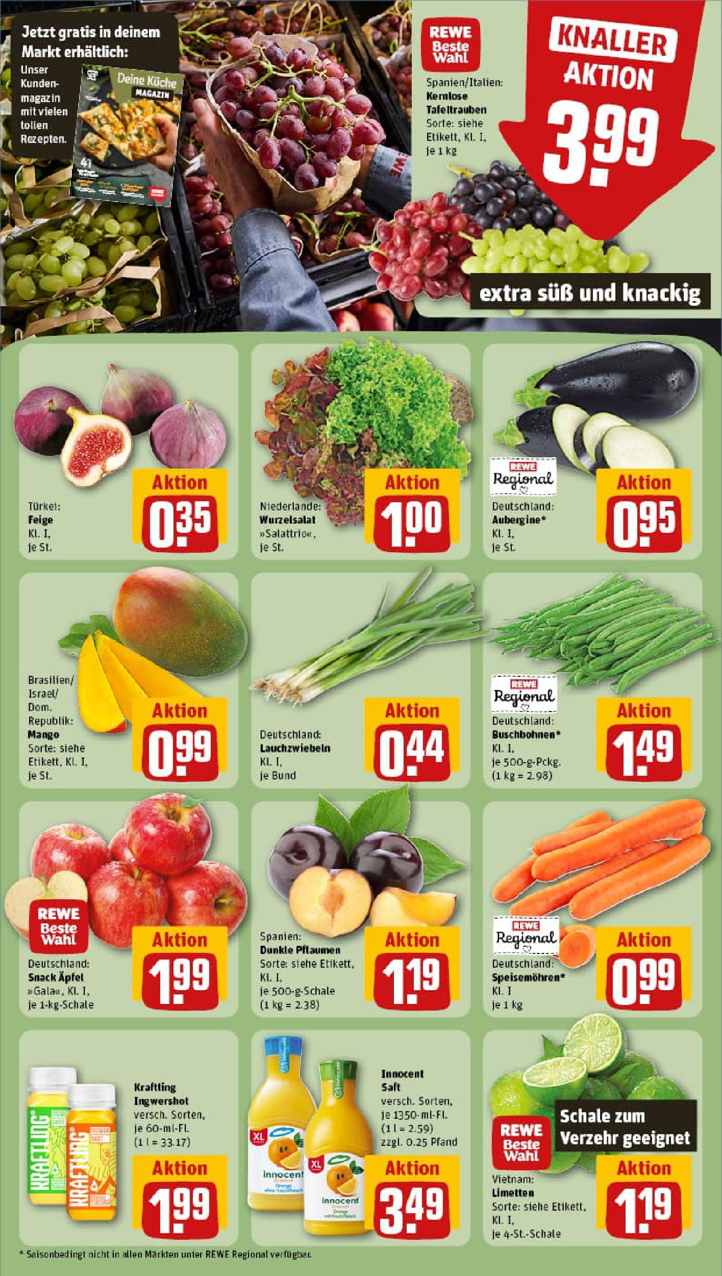 REWE Prospekt ab 14.09.2025 zum Blättern » Angebote | Seite: 4