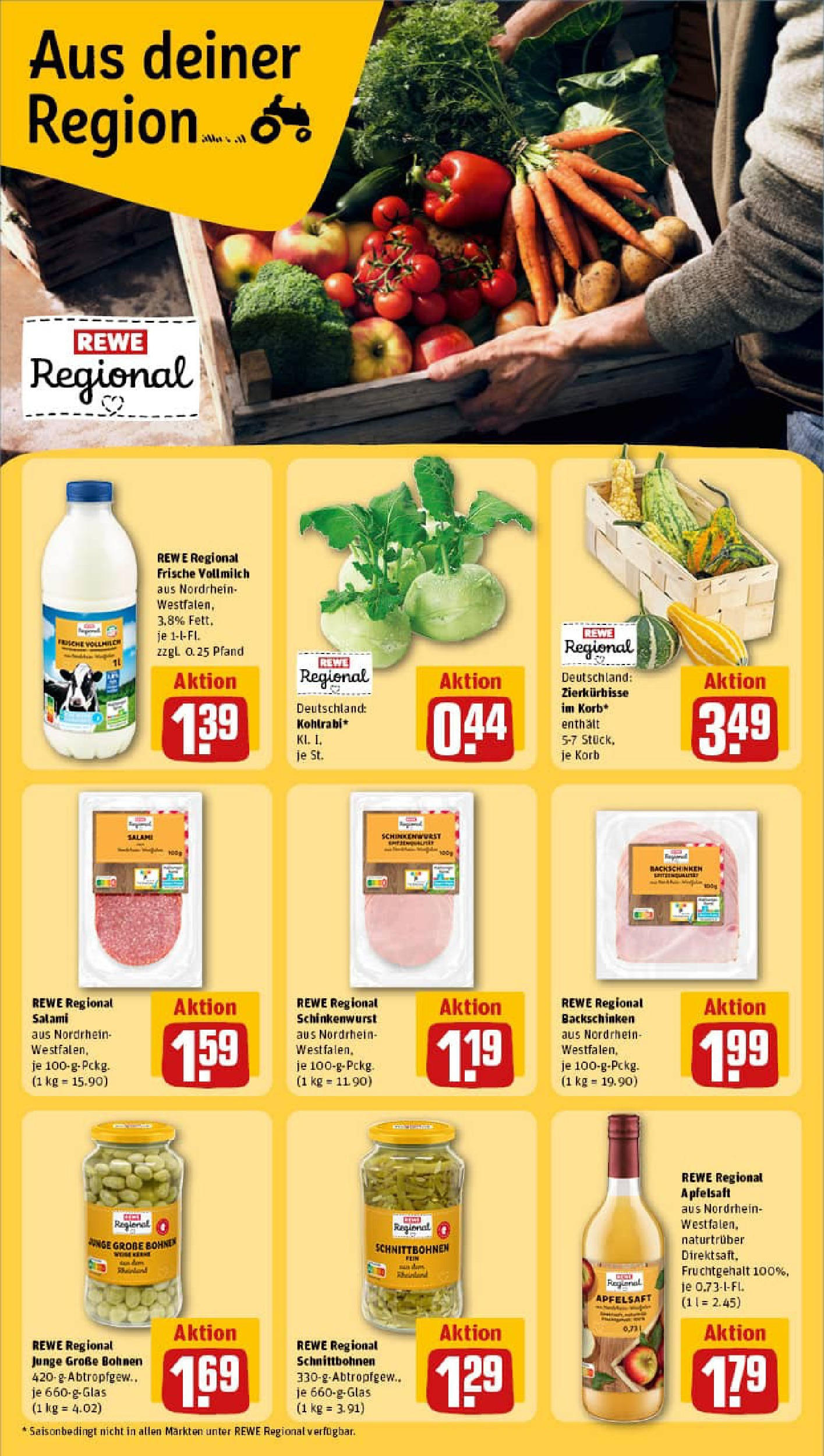 REWE Prospekt ab 14.09.2025 zum Blättern » Angebote | Seite: 13