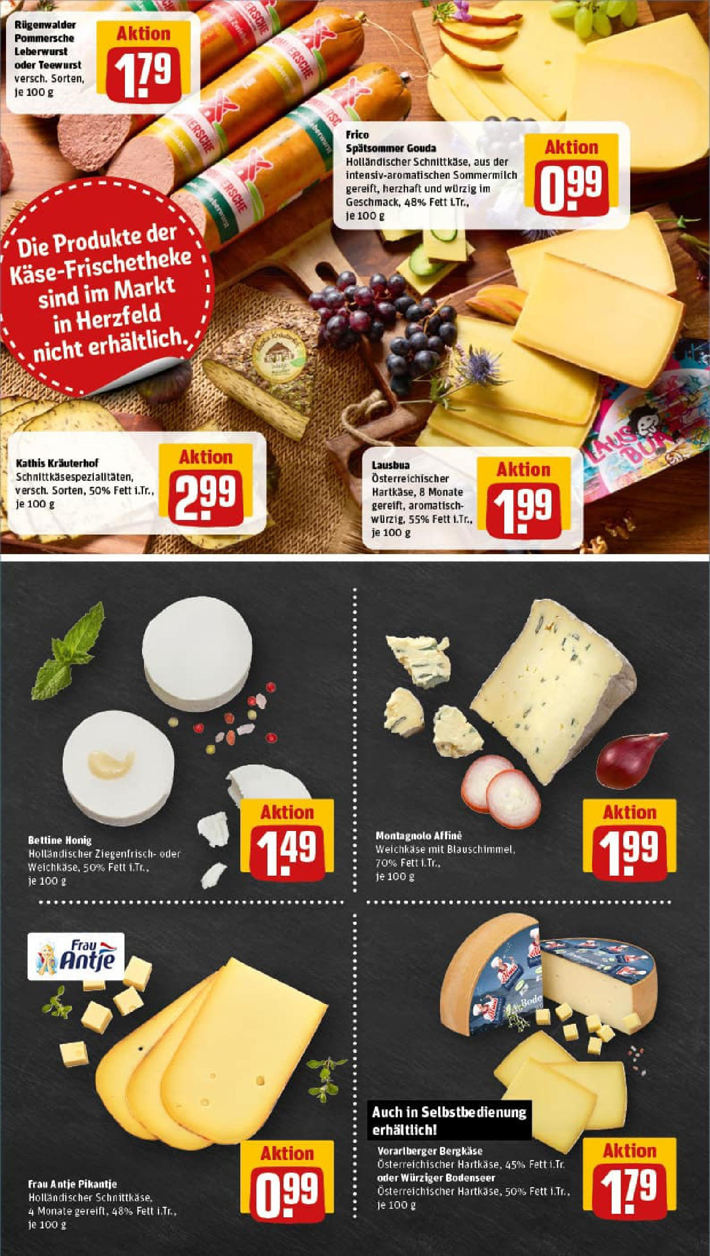 REWE Prospekt ab 14.09.2025 zum Blättern » Angebote | Seite: 9 | Produkte: Gouda REWE Prospekt ab 14.09.2025 zum Blättern » Angebote | Seite: 9 | Produkte: Gouda