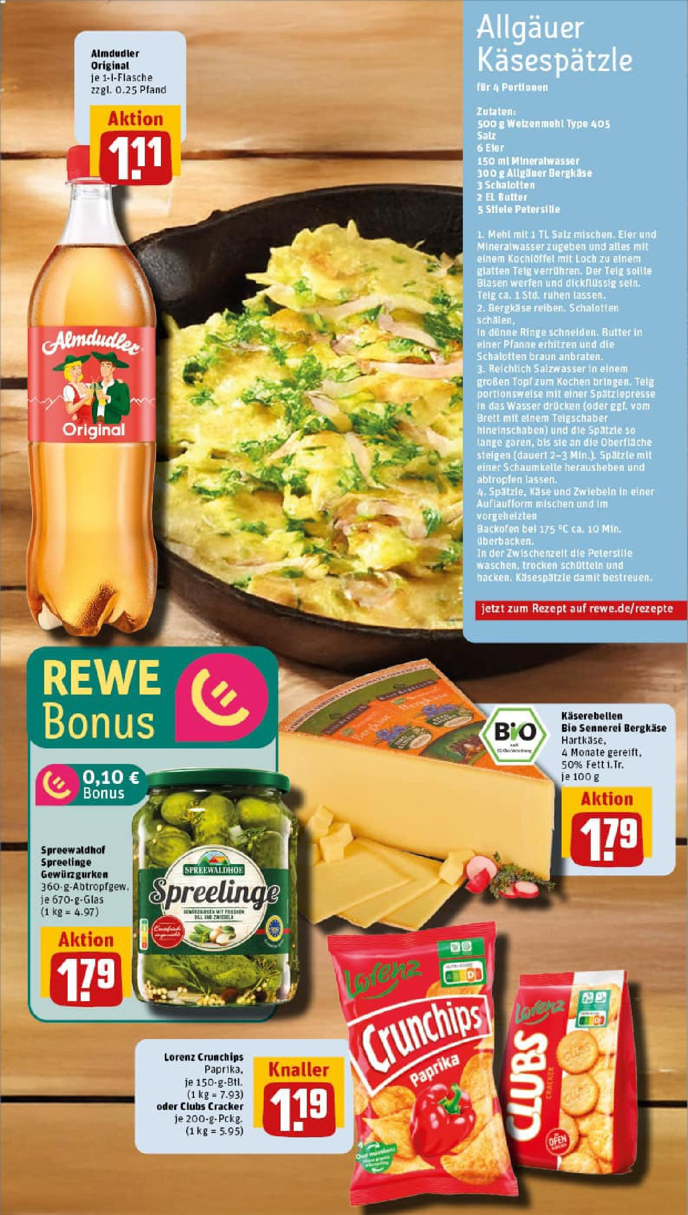REWE Prospekt ab 14.09.2025 zum Blättern » Angebote | Seite: 15 | Produkte: Weizenmehl, Salz, Backofen, Chips REWE Prospekt ab 14.09.2025 zum Blättern » Angebote | Seite: 15 | Produkte: Weizenmehl, Salz, Backofen, Chips