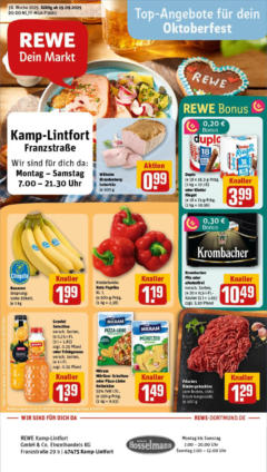 Rewe prospekt Kamp-Lintfort	 ab 14.09.2025 gültig