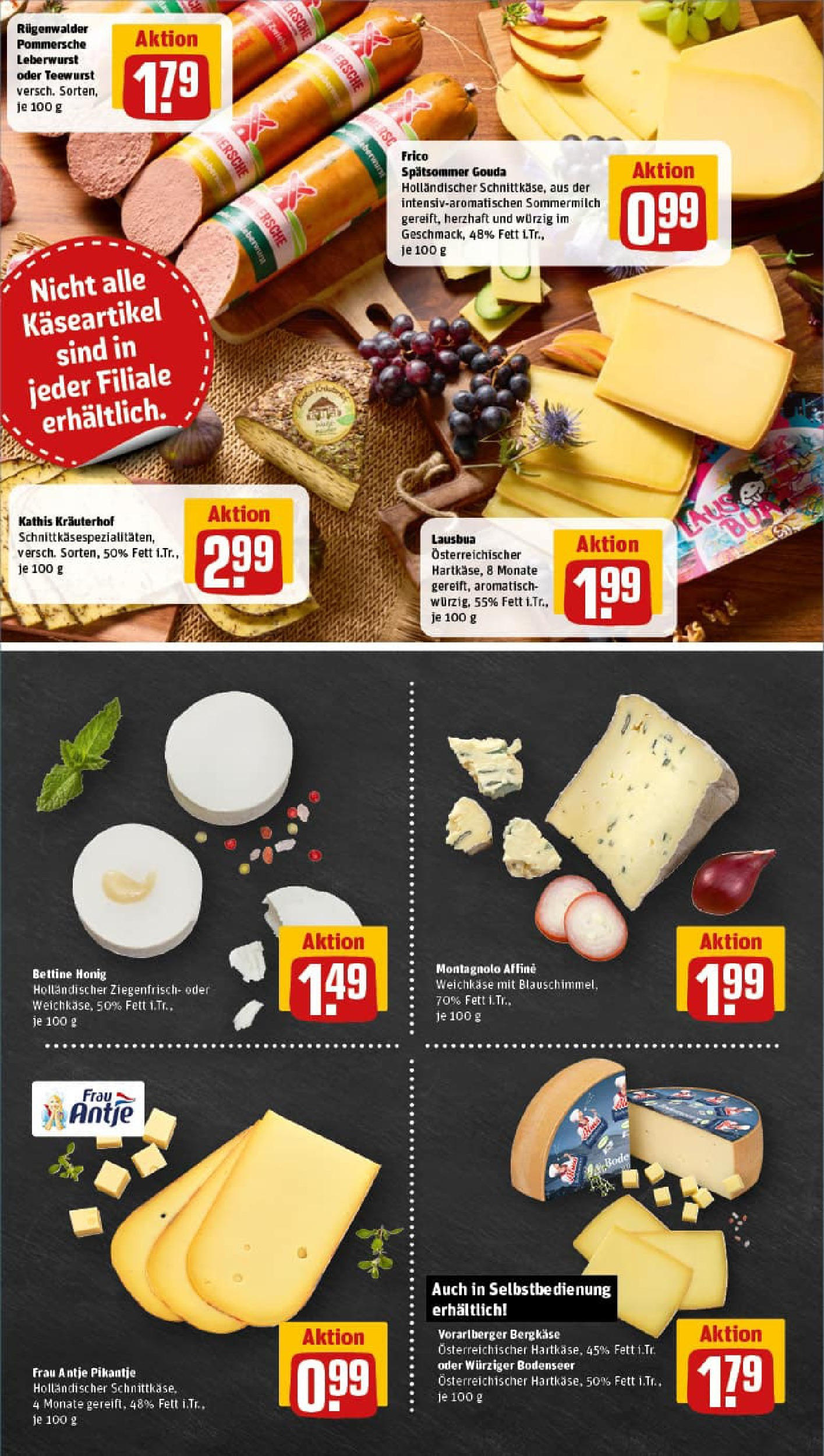 REWE Prospekt ab 14.09.2025 zum Blättern » Angebote | Seite: 9 | Produkte: Gouda