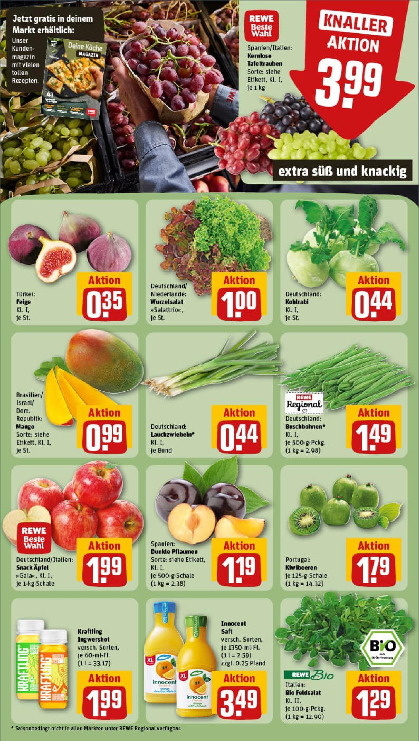 REWE Prospekt ab 14.09.2025 zum Blättern » Angebote | Seite: 4