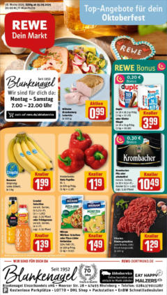 Rewe prospekt Rheinberg	 ab 14.09.2025 gültig