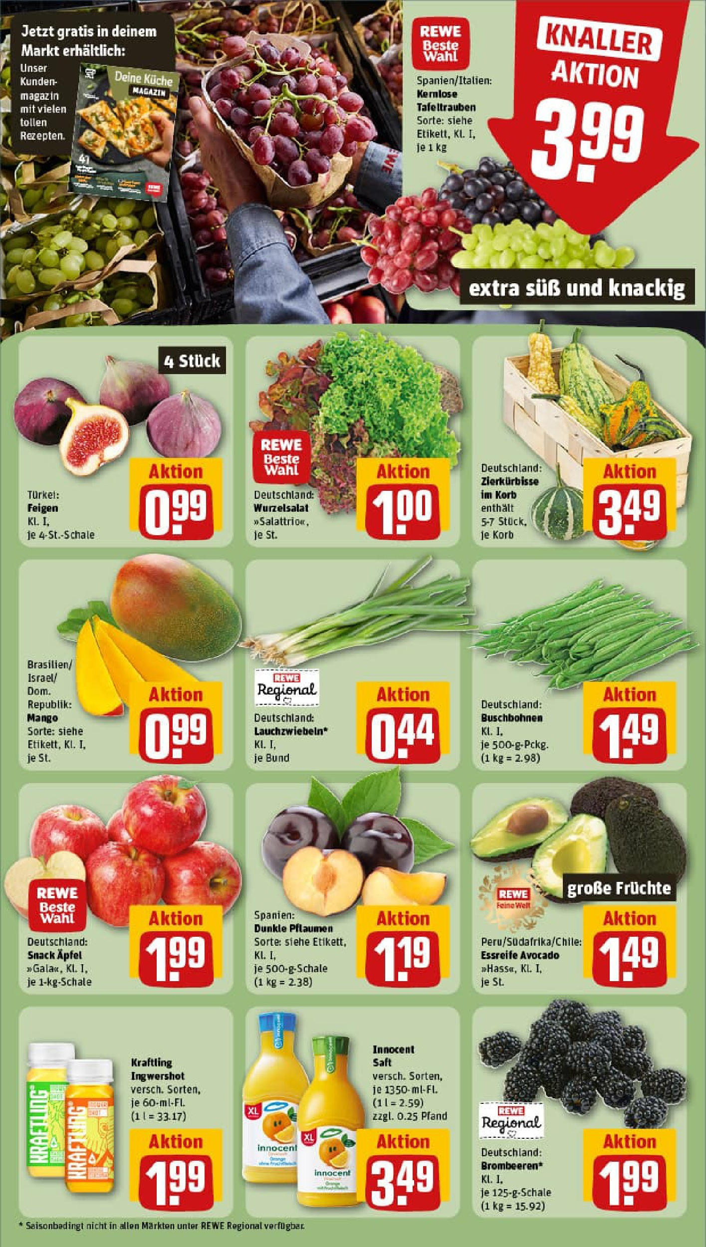 REWE Prospekt ab 14.09.2025 zum Blättern » Angebote | Seite: 4