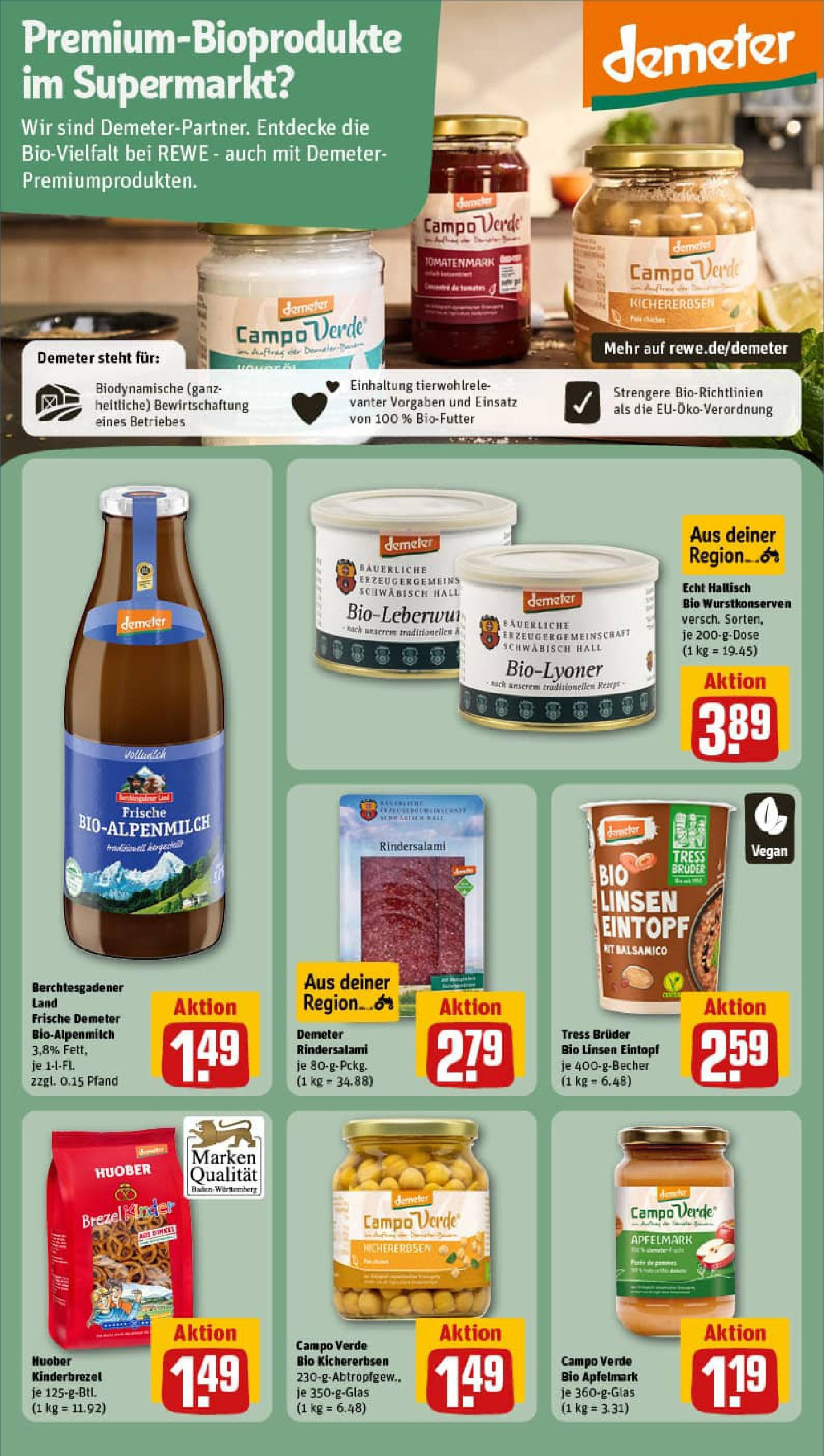 REWE Prospekt ab 14.09.2025 zum Blättern » Angebote | Seite: 12