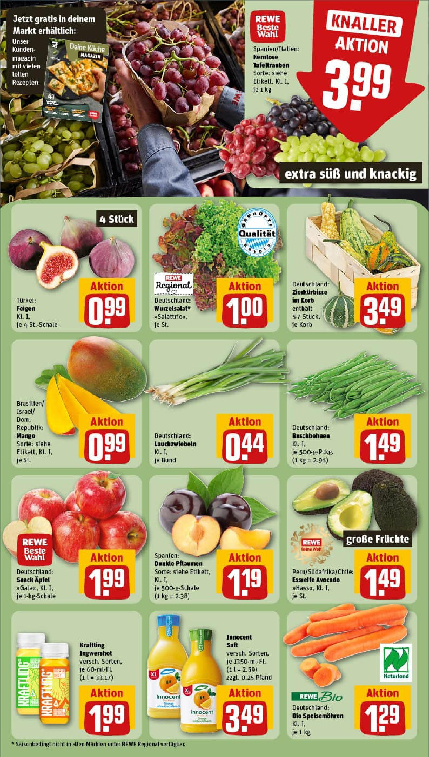 REWE Prospekt ab 14.09.2025 zum Blättern » Angebote | Seite: 4 REWE Prospekt ab 14.09.2025 zum Blättern » Angebote | Seite: 4