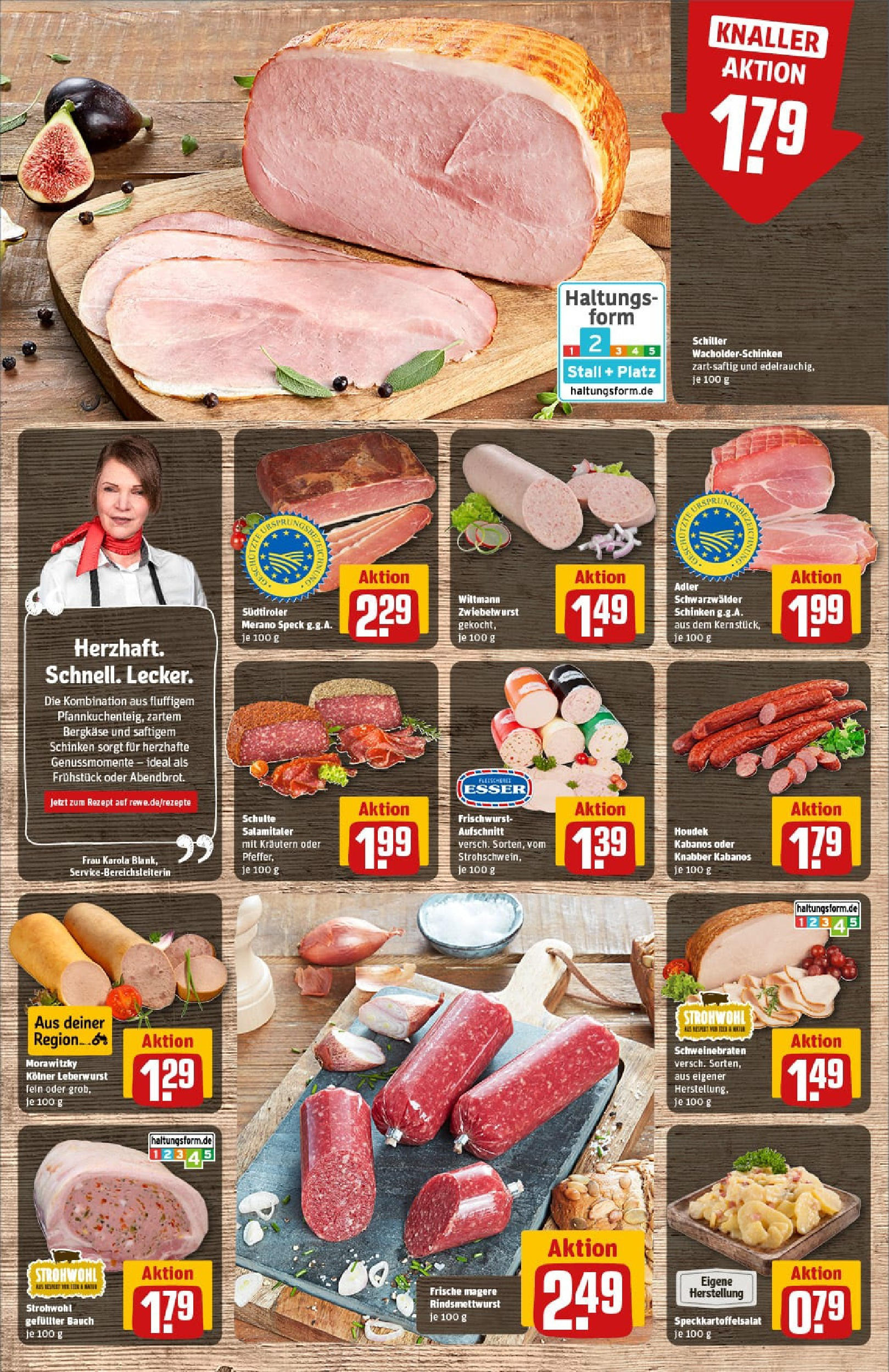 REWE Prospekt ab 14.09.2025 zum Blättern » Angebote | Seite: 12 | Produkte: Schinken, Morawitzky REWE Prospekt ab 14.09.2025 zum Blättern » Angebote | Seite: 12 | Produkte: Schinken, Morawitzky