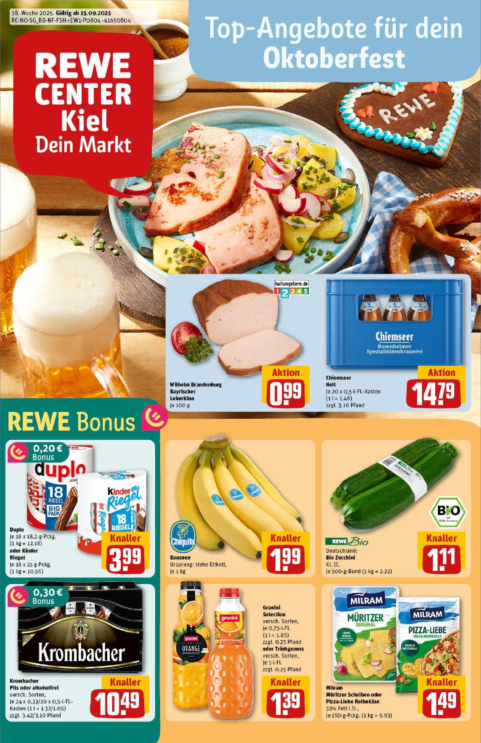 REWE Prospekt ab 14.09.2025 zum Blättern » Angebote | Seite: 1 REWE Prospekt ab 14.09.2025 zum Blättern » Angebote | Seite: 1