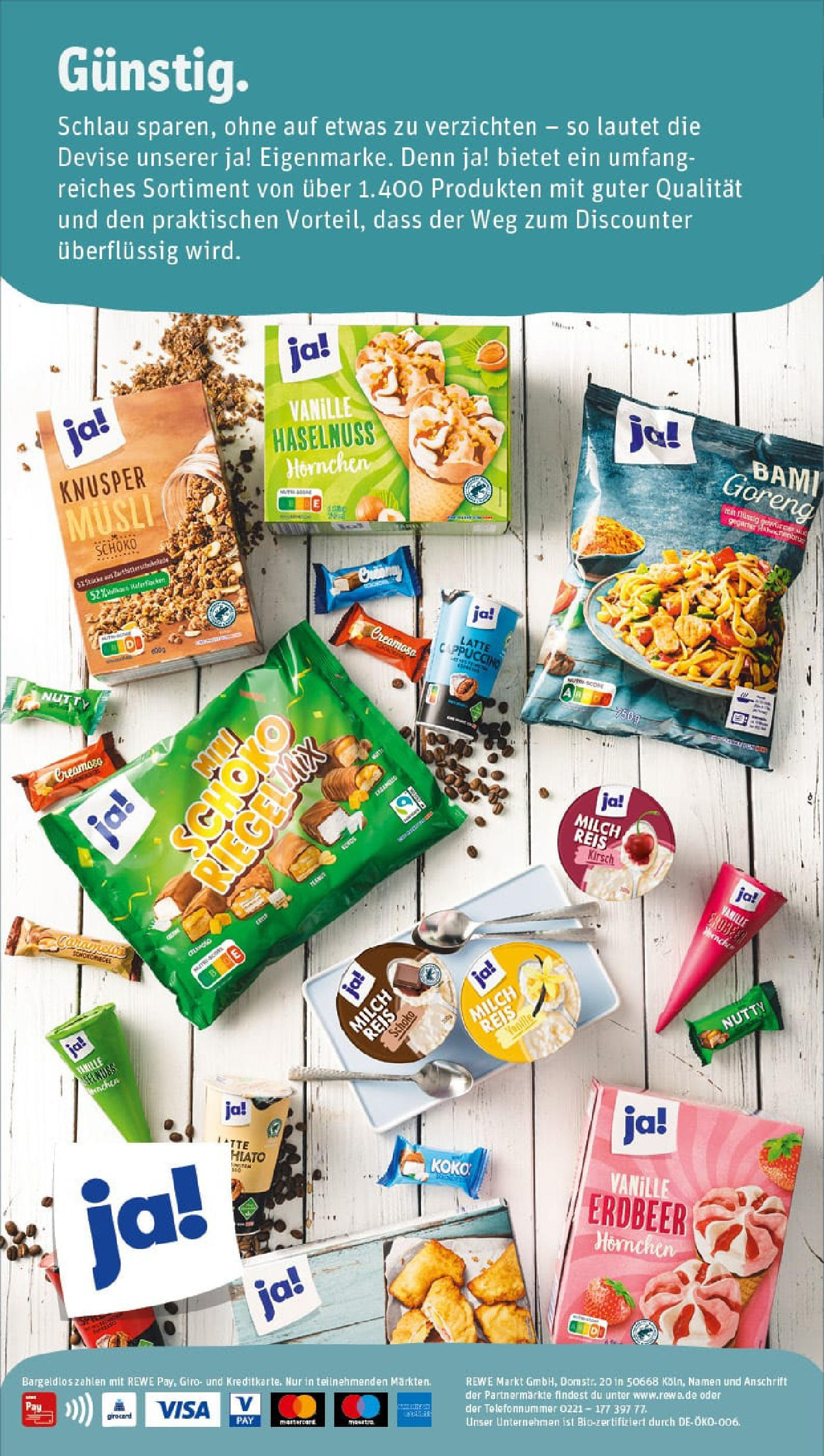 REWE Prospekt ab 14.09.2025 zum Blättern » Angebote | Seite: 2 | Produkte: Musli, Milch, Pudding, Reis REWE Prospekt ab 14.09.2025 zum Blättern » Angebote | Seite: 2 | Produkte: Musli, Milch, Pudding, Reis
