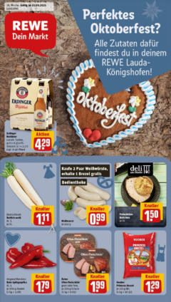 Rewe prospekt Lauda-Königshofen	 ab 14.09.2025 gültig