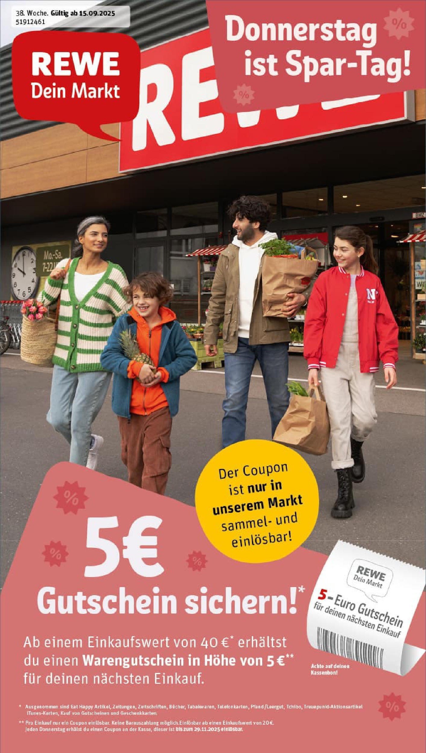 REWE Prospekt ab 14.09.2025 zum Blättern » Angebote | Seite: 1 | Produkte: Telefon REWE Prospekt ab 14.09.2025 zum Blättern » Angebote | Seite: 1 | Produkte: Telefon
