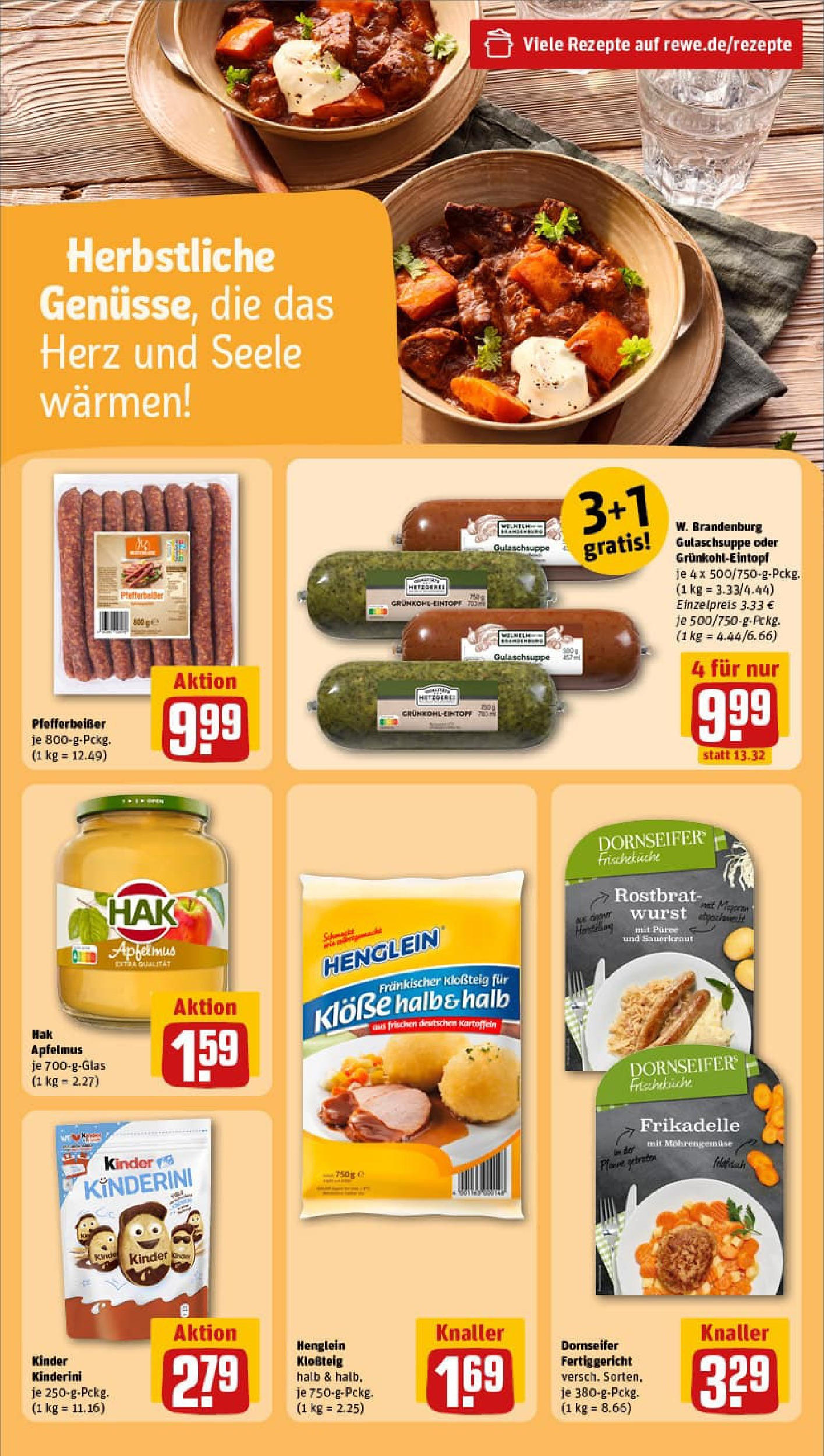 REWE Prospekt ab 14.09.2025 zum Blättern » Angebote | Seite: 21