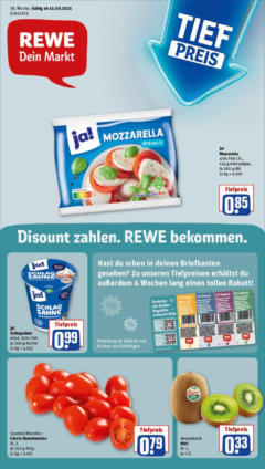 Rewe prospekt Kuchen	 ab 14.09.2025 gültig