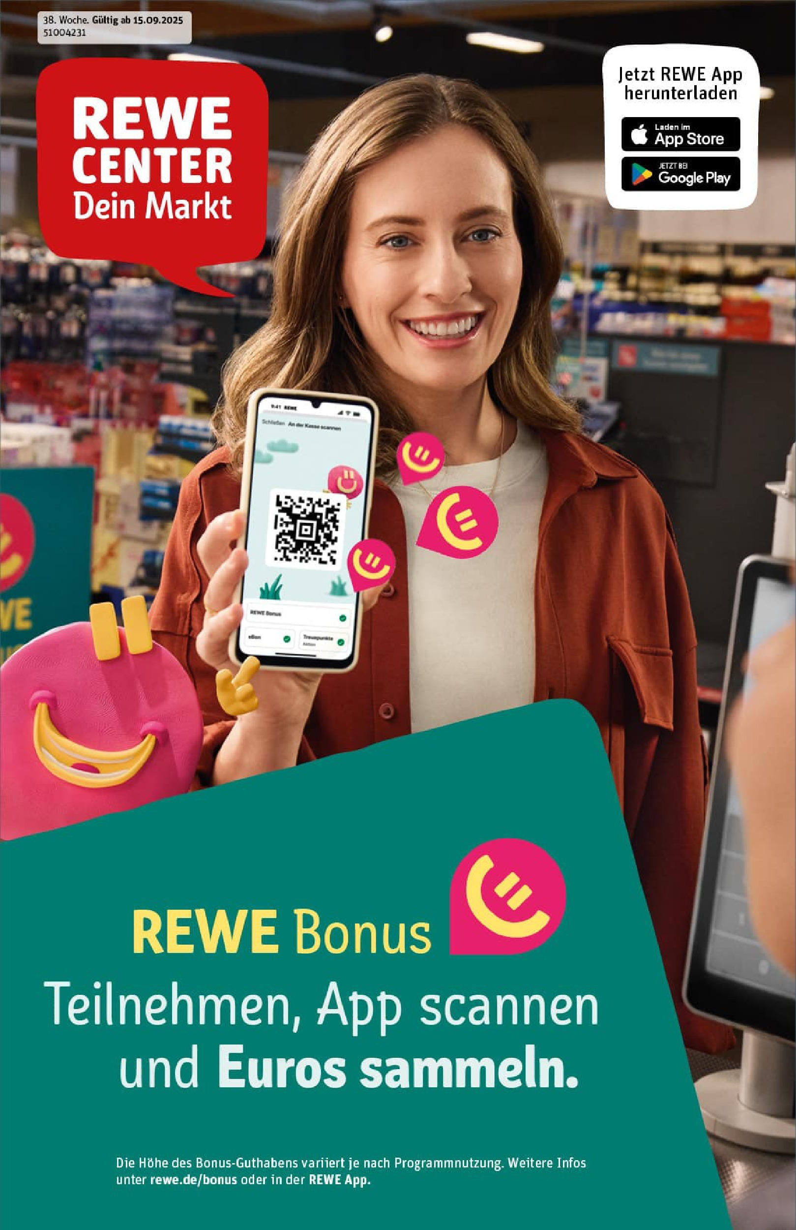 REWE Prospekt ab 14.09.2025 zum Blättern » Angebote | Seite: 1