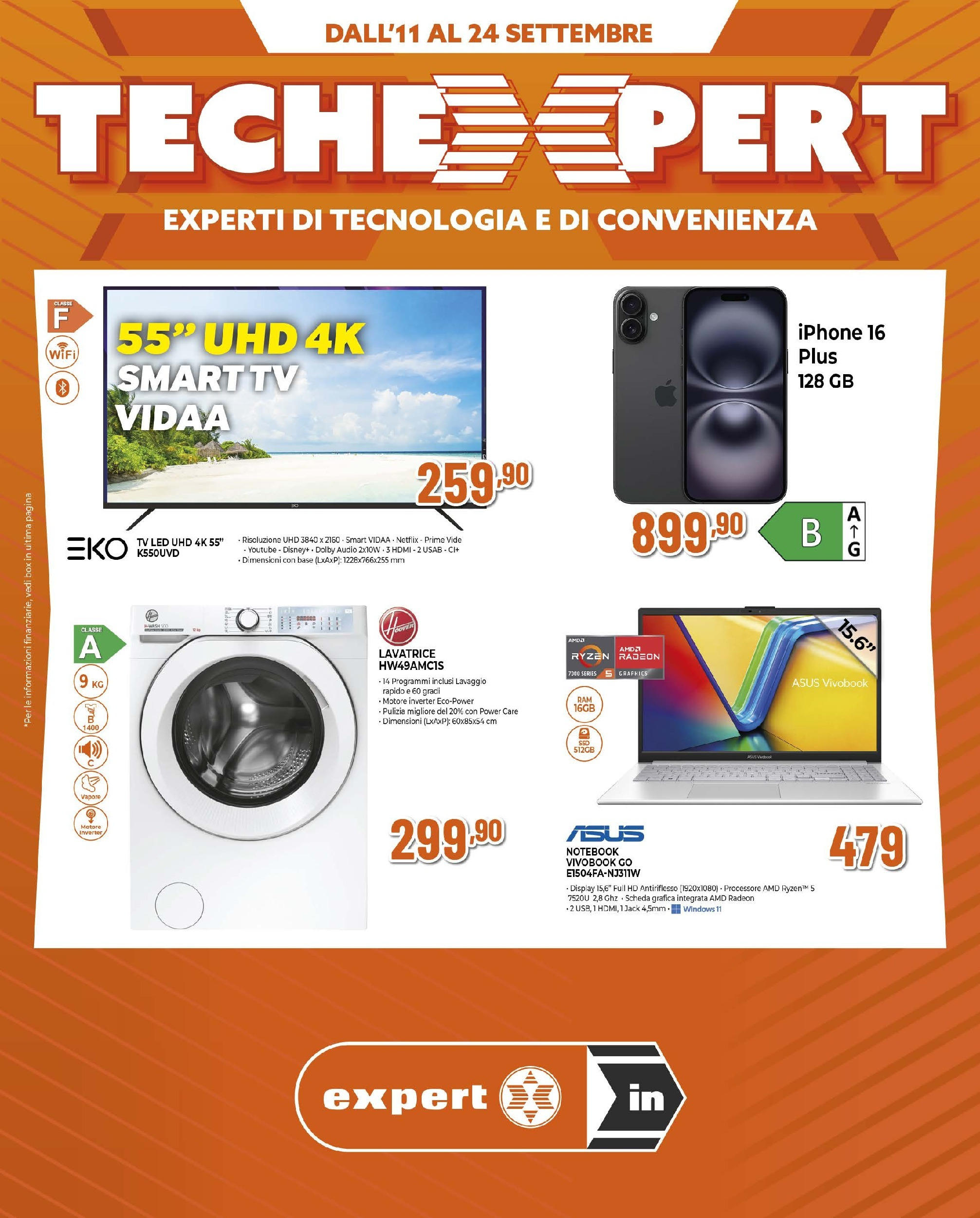 Anteprima volantino Ipercoop dal ﻿10/09/2025﻿ ﻿- nuovo offerte | Pagina: 1 | Prodotti: Iphone, Lavatrice, TV, Audio