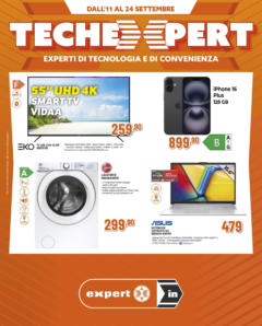 Anteprima del volantino Ipercoop - Techexpert valido a partire dal 10.09.2025