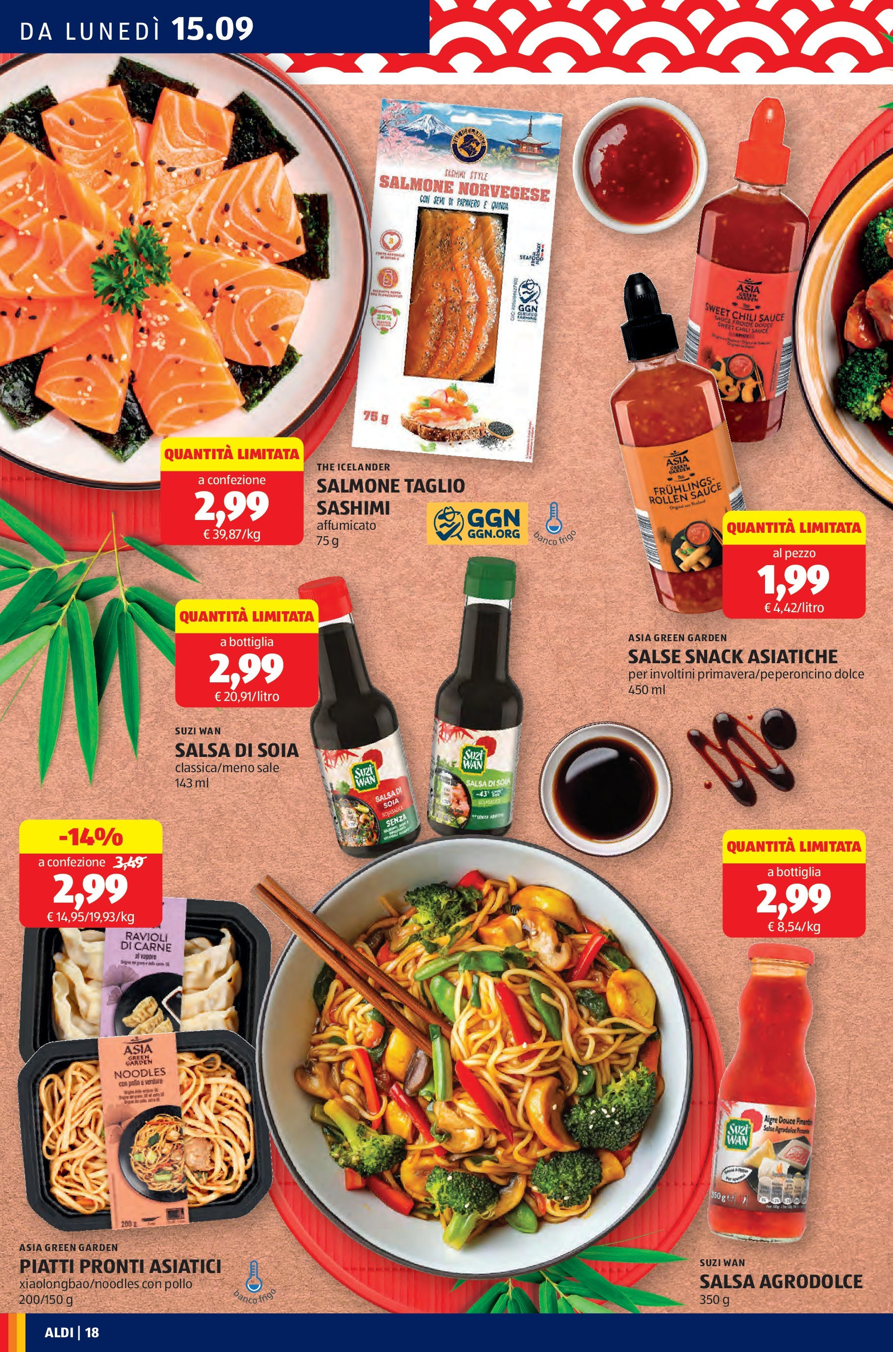 Nuovo Aldi - SOTTOCOSTO dal 14/09/2025 > offerte anteprima 🛍️ | Pagina: 18 | Prodotti: Pollo, Verdure, The, Ravioli