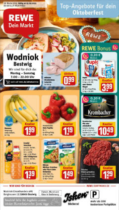 Rewe prospekt Bestwig	 ab 14.09.2025 gültig