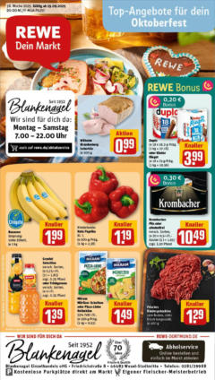 Rewe prospekt Wesel	 ab 14.09.2025 gültig