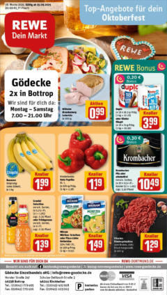 Rewe prospekt Bottrop	 ab 14.09.2025 gültig