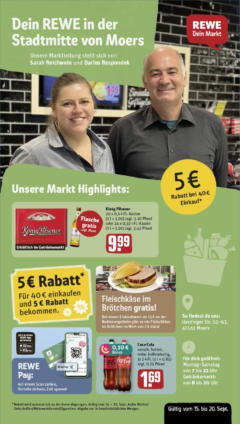 Rewe prospekt Moers	 ab 14.09.2025 gültig