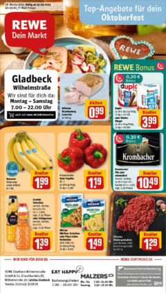Rewe prospekt Gladbeck	 ab 14.09.2025 gültig