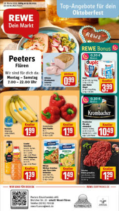Rewe prospekt Wesel	 ab 14.09.2025 gültig