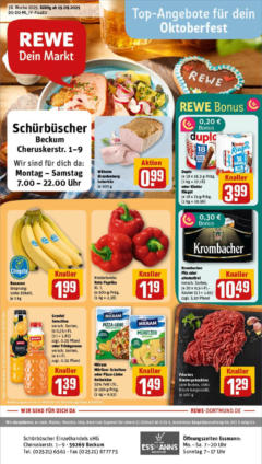 Rewe prospekt Beckum	 ab 14.09.2025 gültig