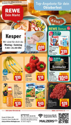 Rewe prospekt Witten	 ab 14.09.2025 gültig