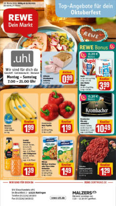 Rewe prospekt Hattingen	 ab 14.09.2025 gültig