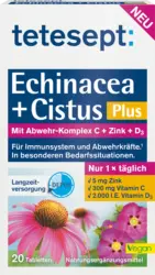 tetesept Echinacea + Cistus Plus Tabletten