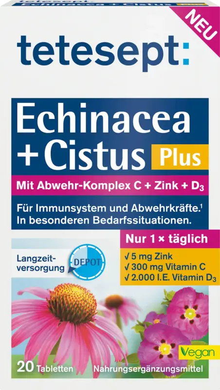 tetesept Echinacea + Cistus Plus Tabletten