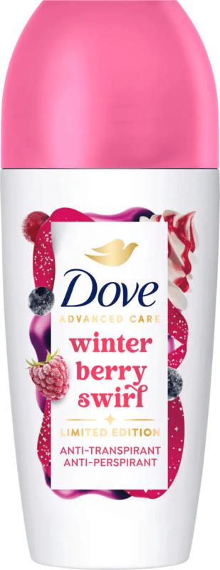 Dove Antitranspirant Deo Roll-on Advanced Care winter berry swirl