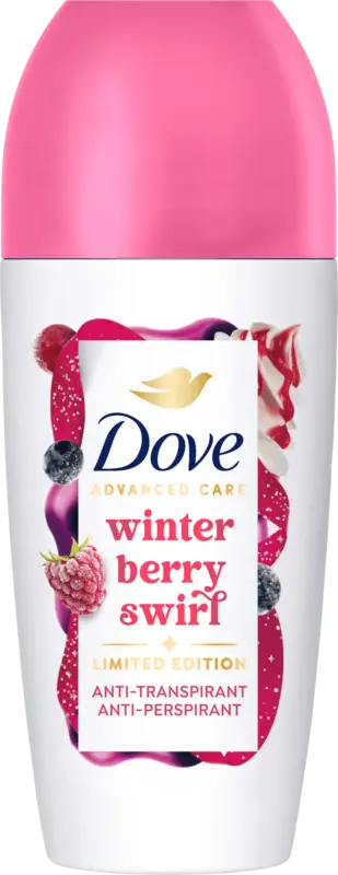Dove Antitranspirant Deo Roll-on Advanced Care winter berry swirl