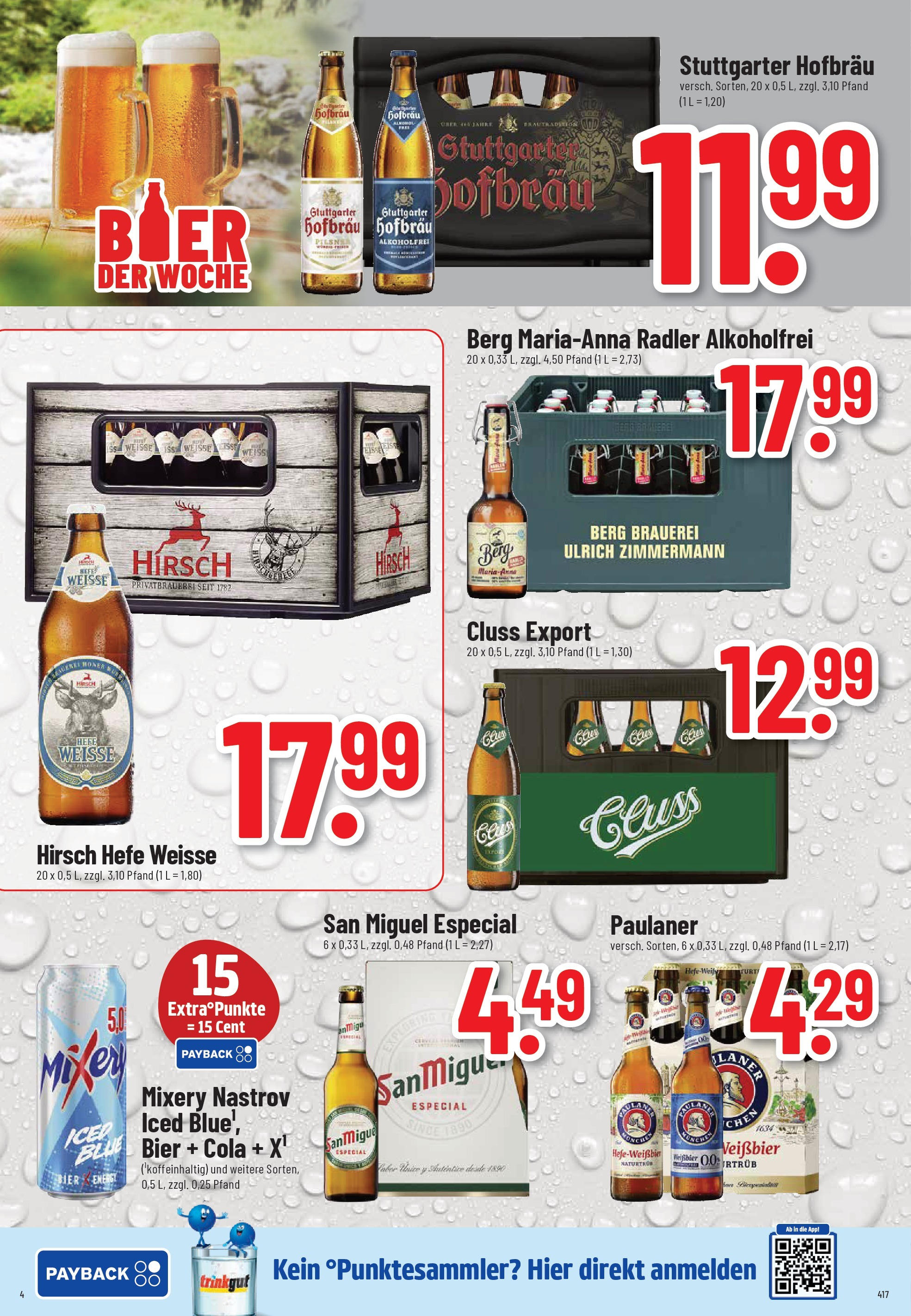 Trinkgut - trinkgut: Wochenangebote (ab 14.09.2025) » Angebote online | Seite: 4 | Produkte: Cola, Bier, Mixery, Paulaner