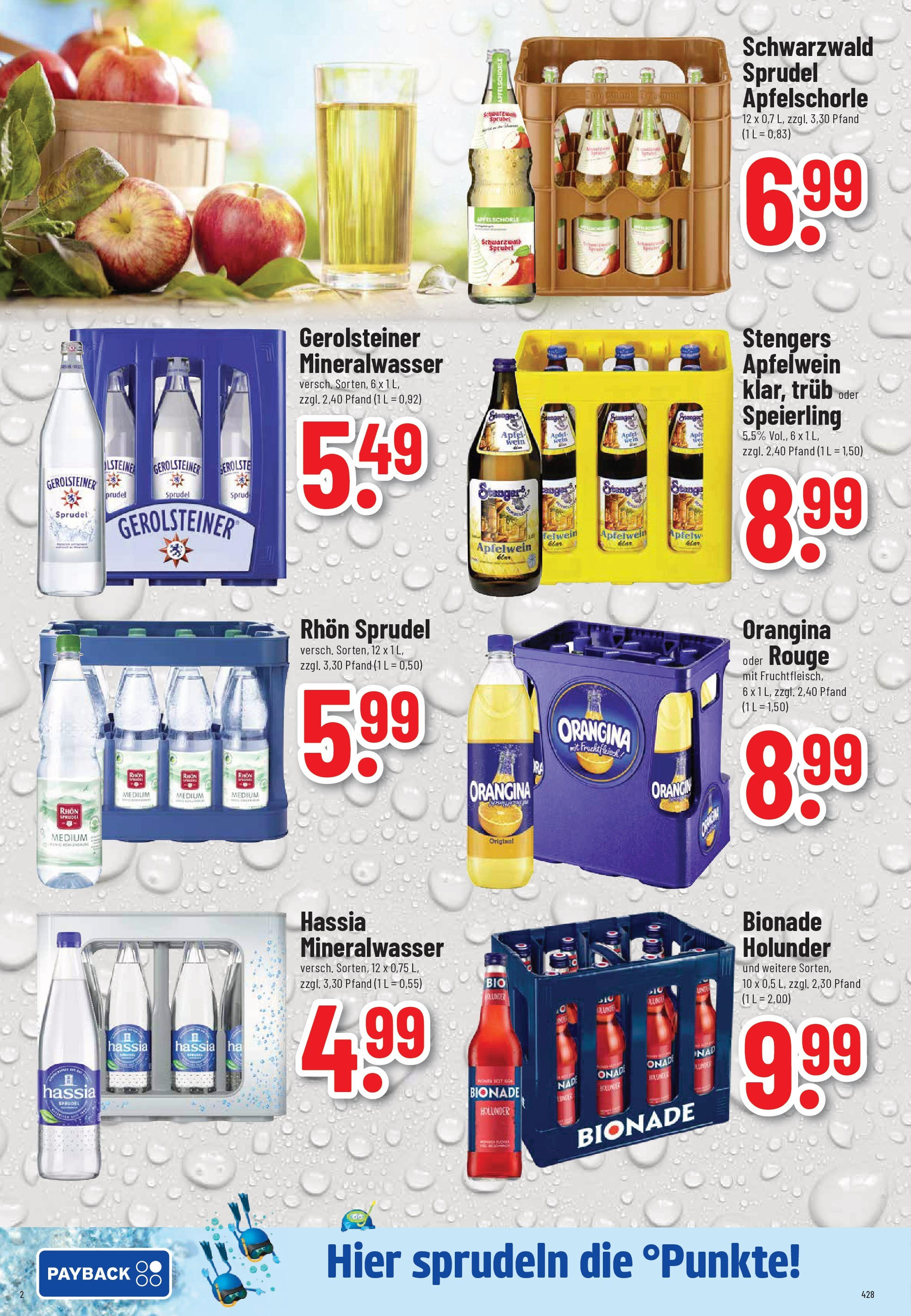 Trinkgut - trinkgut: Wochenangebote (ab 14.09.2025) » Angebote online | Seite: 2 | Produkte: Äpfel, Mineralwasser, Wein, Gerolsteiner