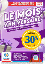 E.Leclerc ANNIVERSAIRE 3 - au 13.09.2025