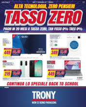Alta tecnologia, zero pensieri: TASSO ZERO
