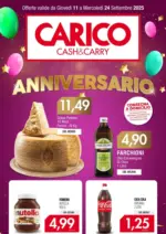 Carico Cash & Carry Offerte - al 24.09.2025