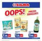 Sigma Oops! Prezzi sbagliati, Sigma - al 24.09.2025