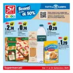Si con te supermercati Sconti dal 25% al 50% - al 24.09.2025