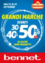 Bennet Grandi Marche - al 24.09.2025