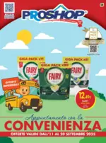 Pro Shop Appuntamento con la convenienza - al 20.09.2025