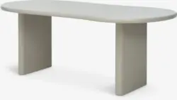 JYSK Masă VORDINGBORG 98x198 gri