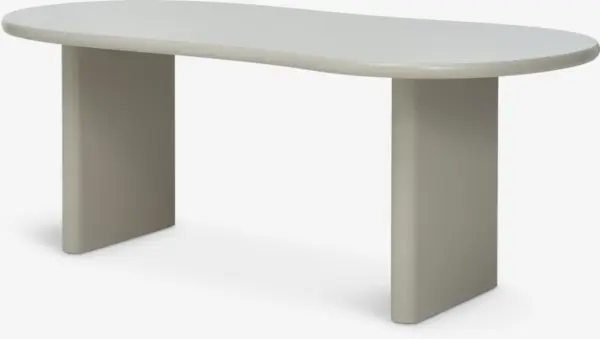 JYSK Masă VORDINGBORG 98x198 gri